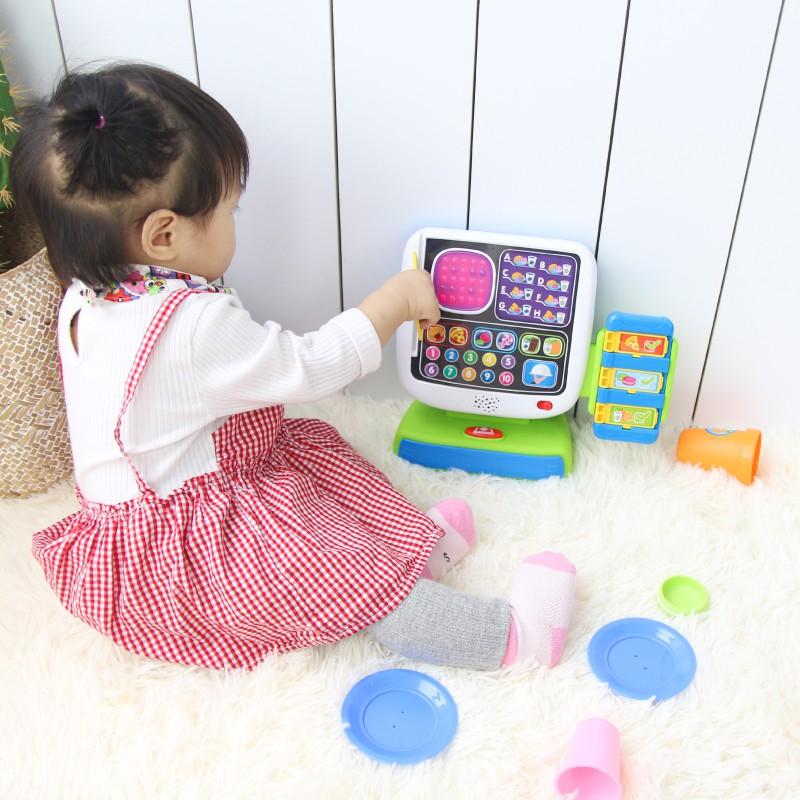 Bộ đồ chơi giáo dục sớm, nhập vai: máy tính tiền tự động WINFUN 2515 kích thích bé phát triển trí tưởng tượng - BPA free