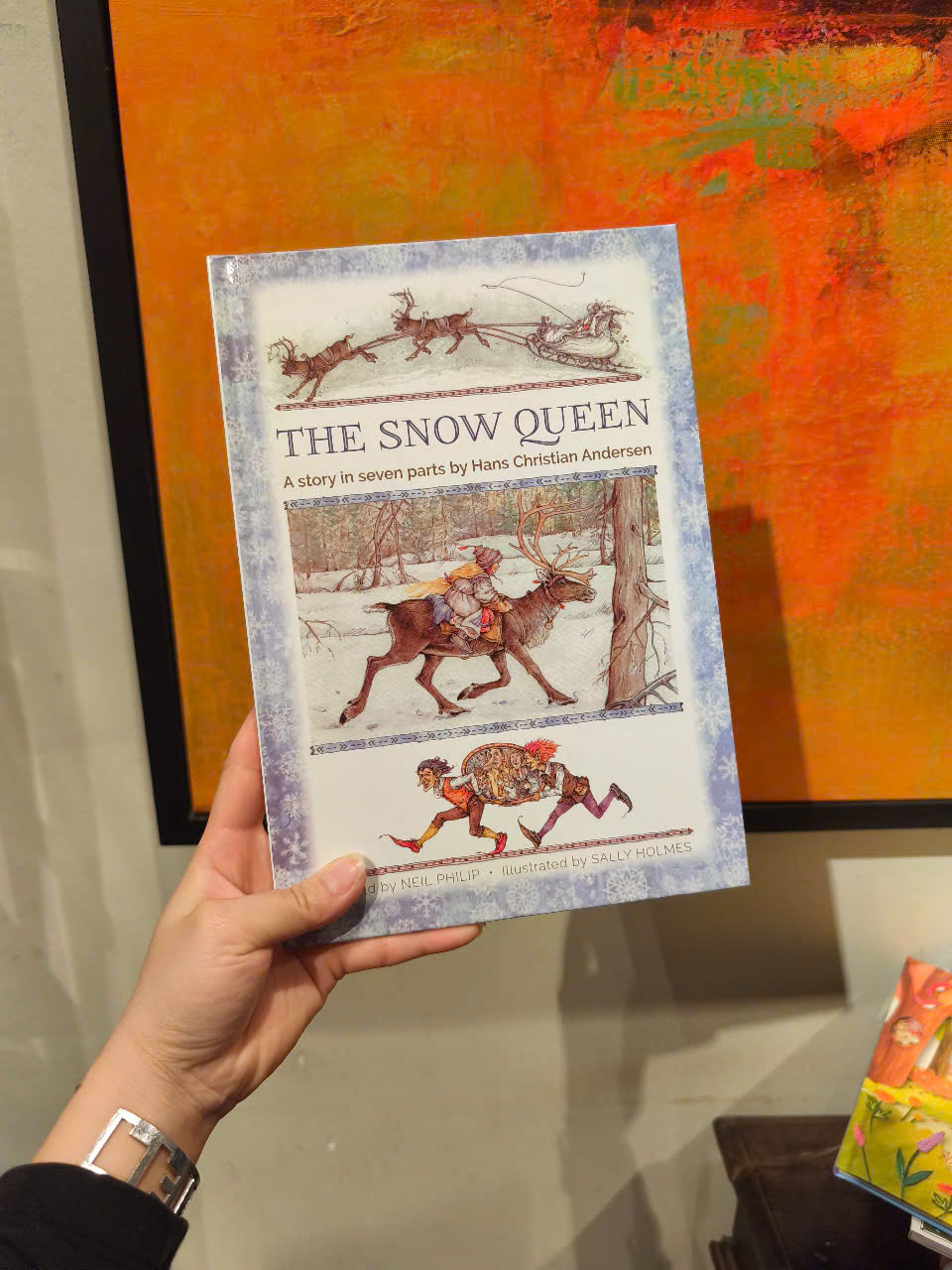 Sách - The Snow Queen: A story in seven parts by Hans Christian Andersen - Sách tiếng anh, thiếu nhi, bìa cứng