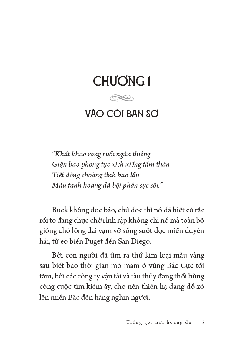 Tiếng Gọi Nơi Hoang Dã (Tác Phẩm Chọn Lọc – Văn Học Mĩ)
