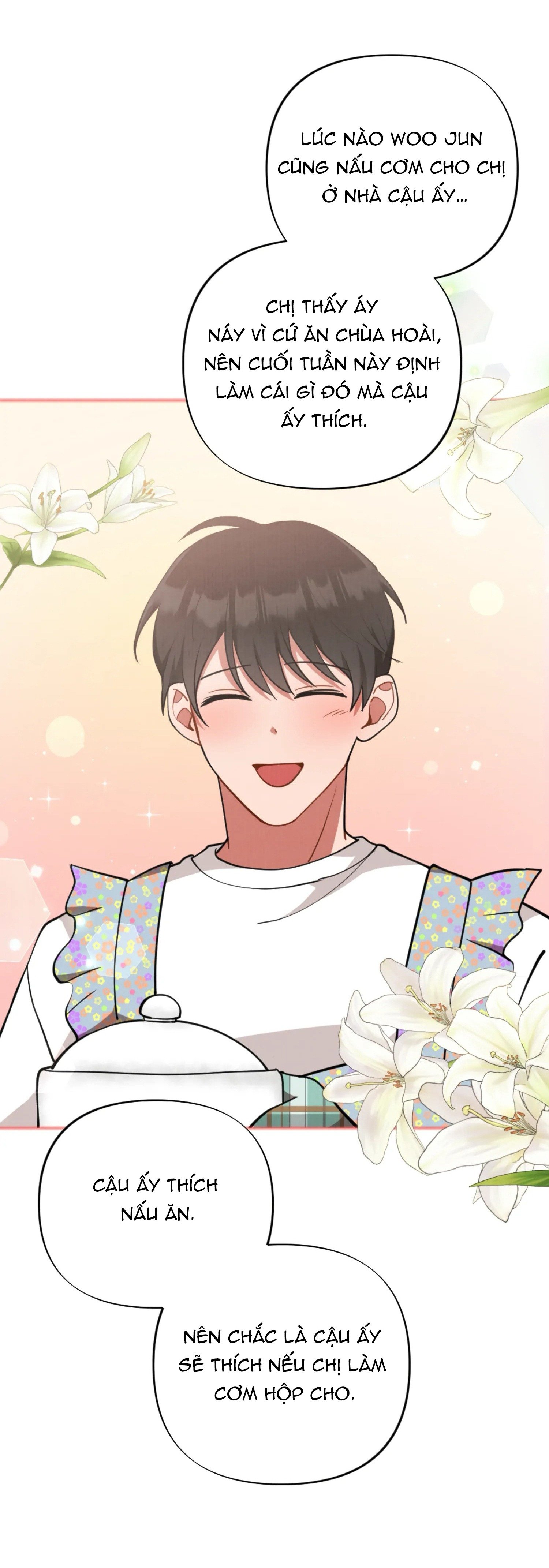 [18+] bạn của em trai không thể to như vậy! chapter 13.1 9