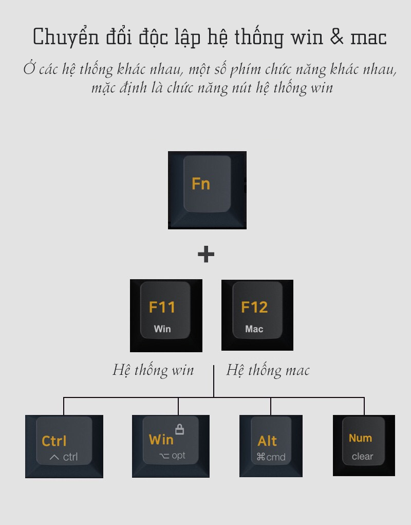 Bàn phím cơ không dây Dual Mode Newmen GM1000(Phiên bản Tiên Hạc-Trăng & Mây đặc sắc),Hotswap,Keycap PBT double-shot,LED RGB, đa chế độ kết nối (Bluetooth 5.0/Wired/2.4G)-Hàng chính hãng, bảo hành 24 tháng