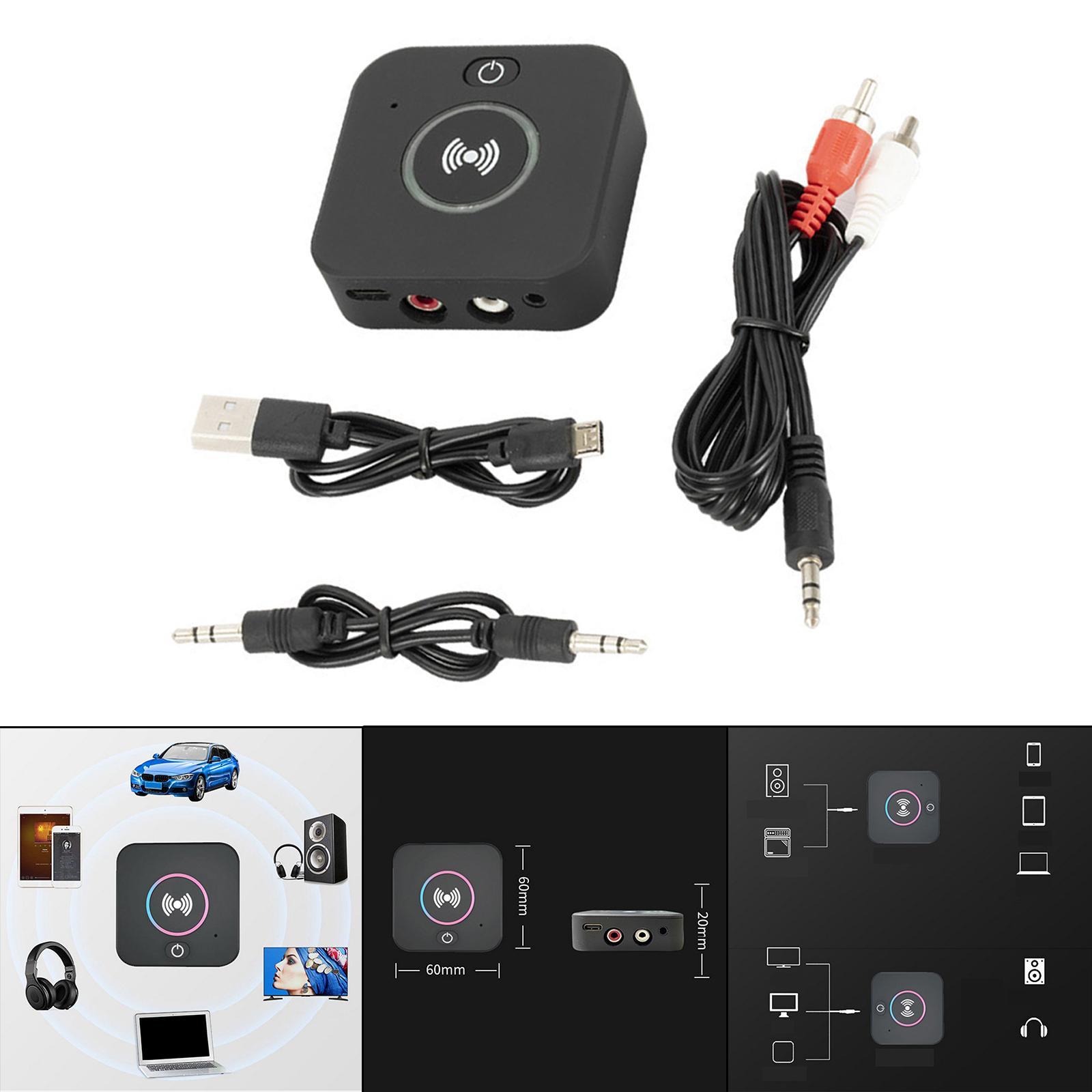 Bluetooth 5.0  Receiver Audio Receiver 3.5mm AUX  Low Latency