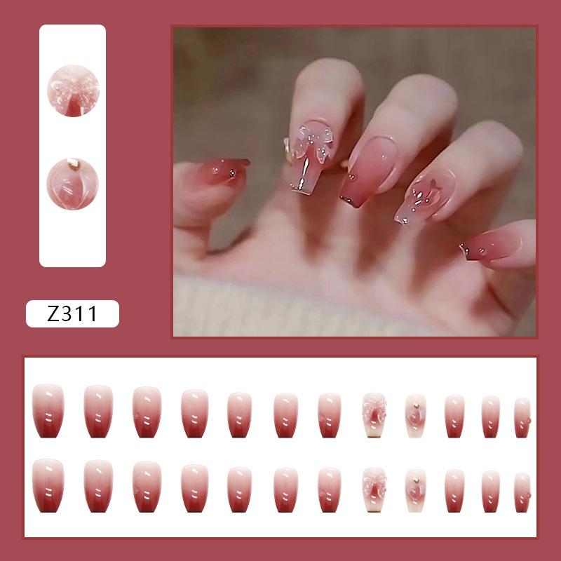 Móng tay giả/Nail mẫu đính đá mới