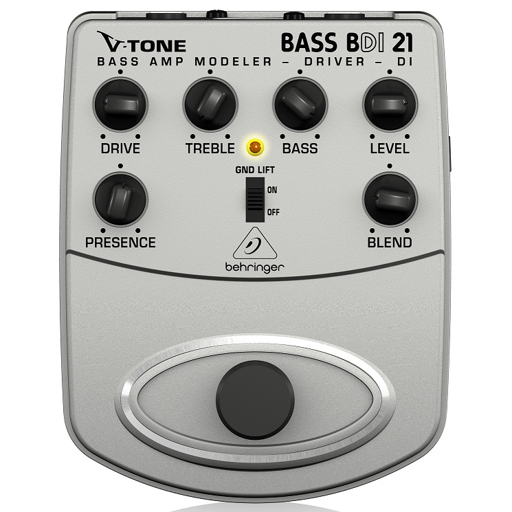 Guitar Stompboxes - Phơ cục - Fuzz - Behringer BDI21 Bass Amp Modeler/Direct Recording Preamp/DI Box- Hàng chính hãng