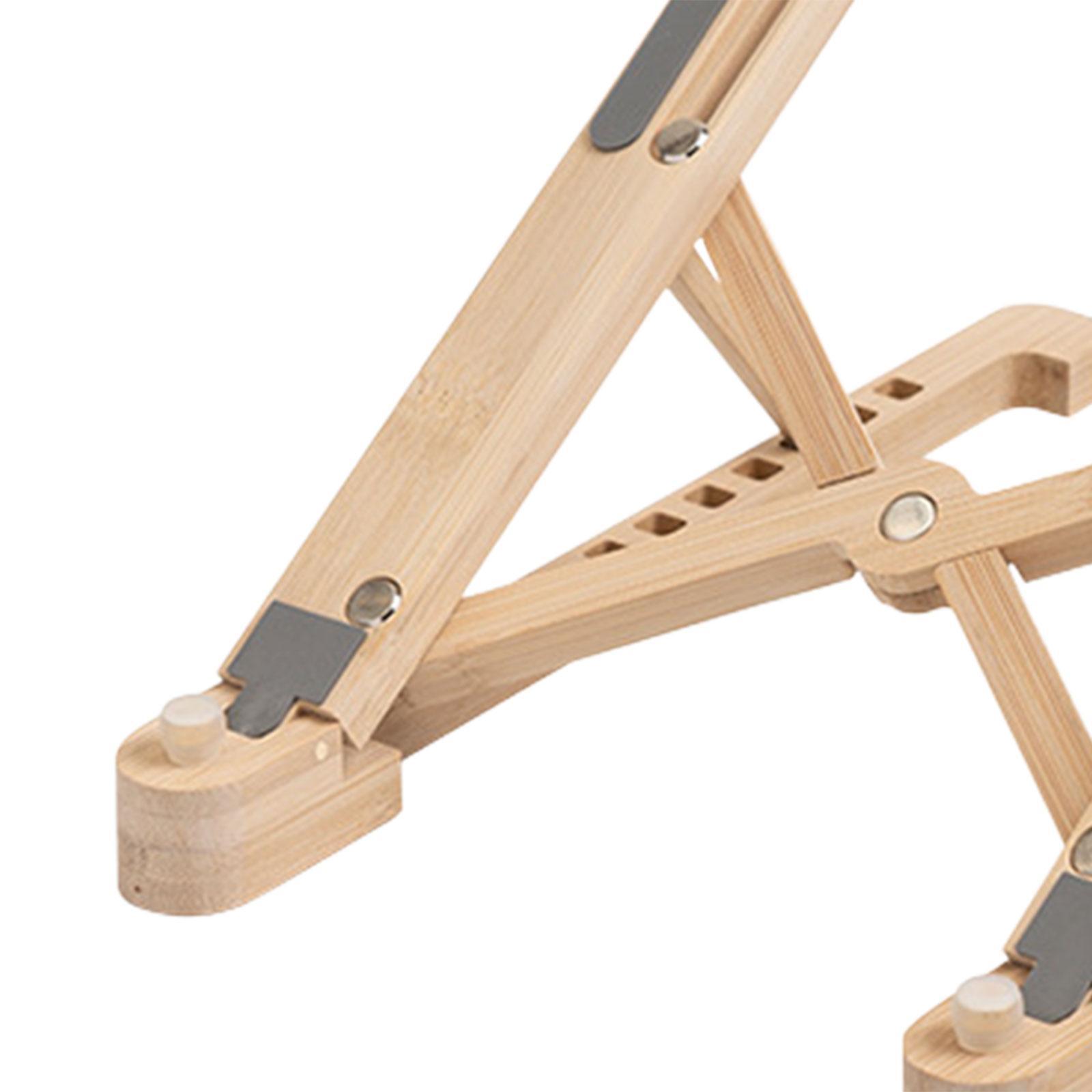 Laptop Stand Laptop Riser Holder Lightweight Folding Portable Universal 8 Height Adjustable Computer Stand Notebook Stand for Work Home Desk