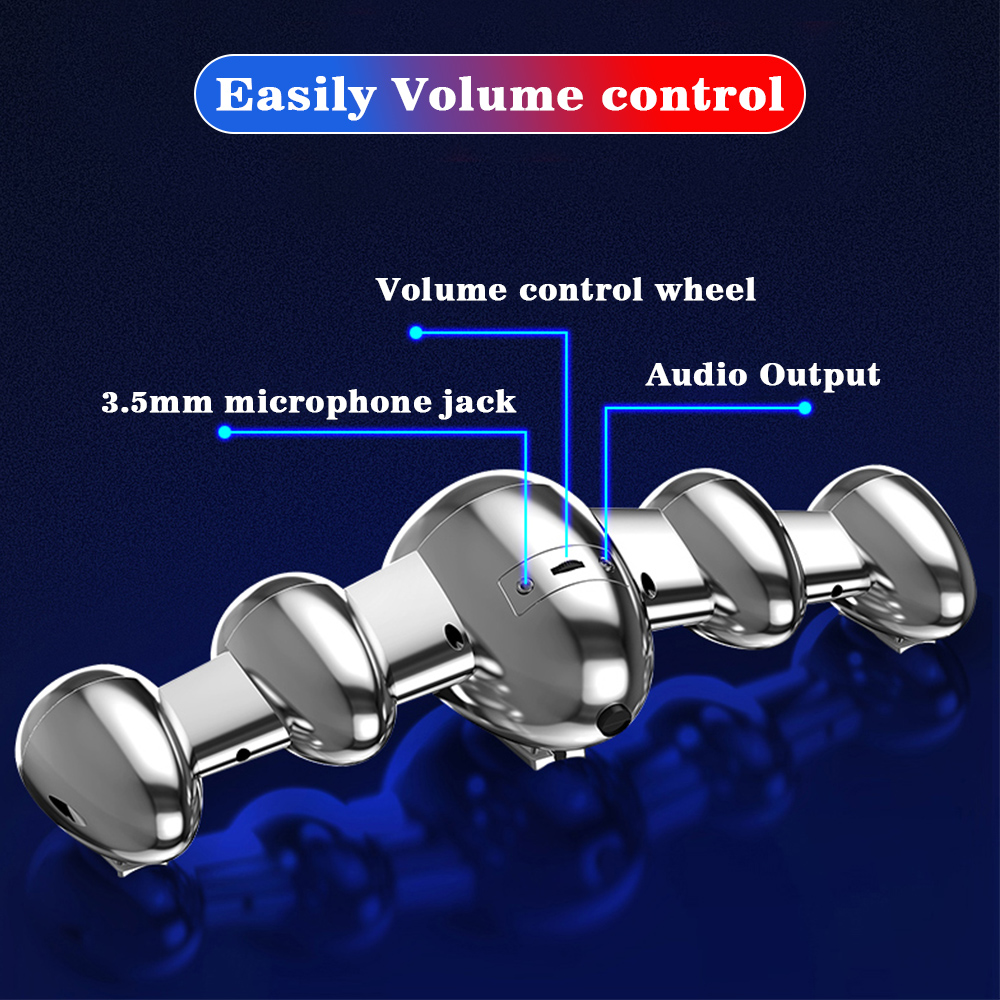 Loa Máy Tính Siêu Trầm Để Bàn D-219 USB Mini AUX Âm Thanh Nổi