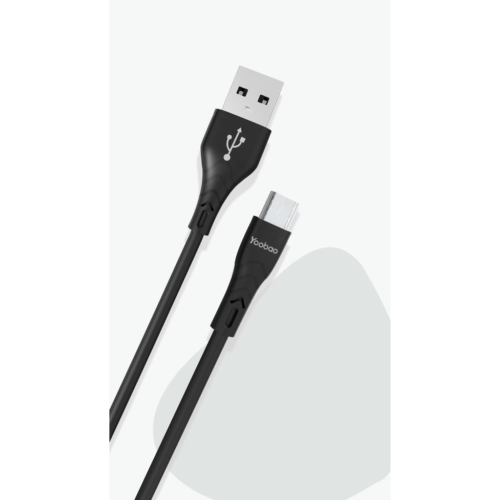 Dây cáp sạc Micro USB YOOBAO C5 Sạc ổn định dài 1m - Hàng nhập khẩu