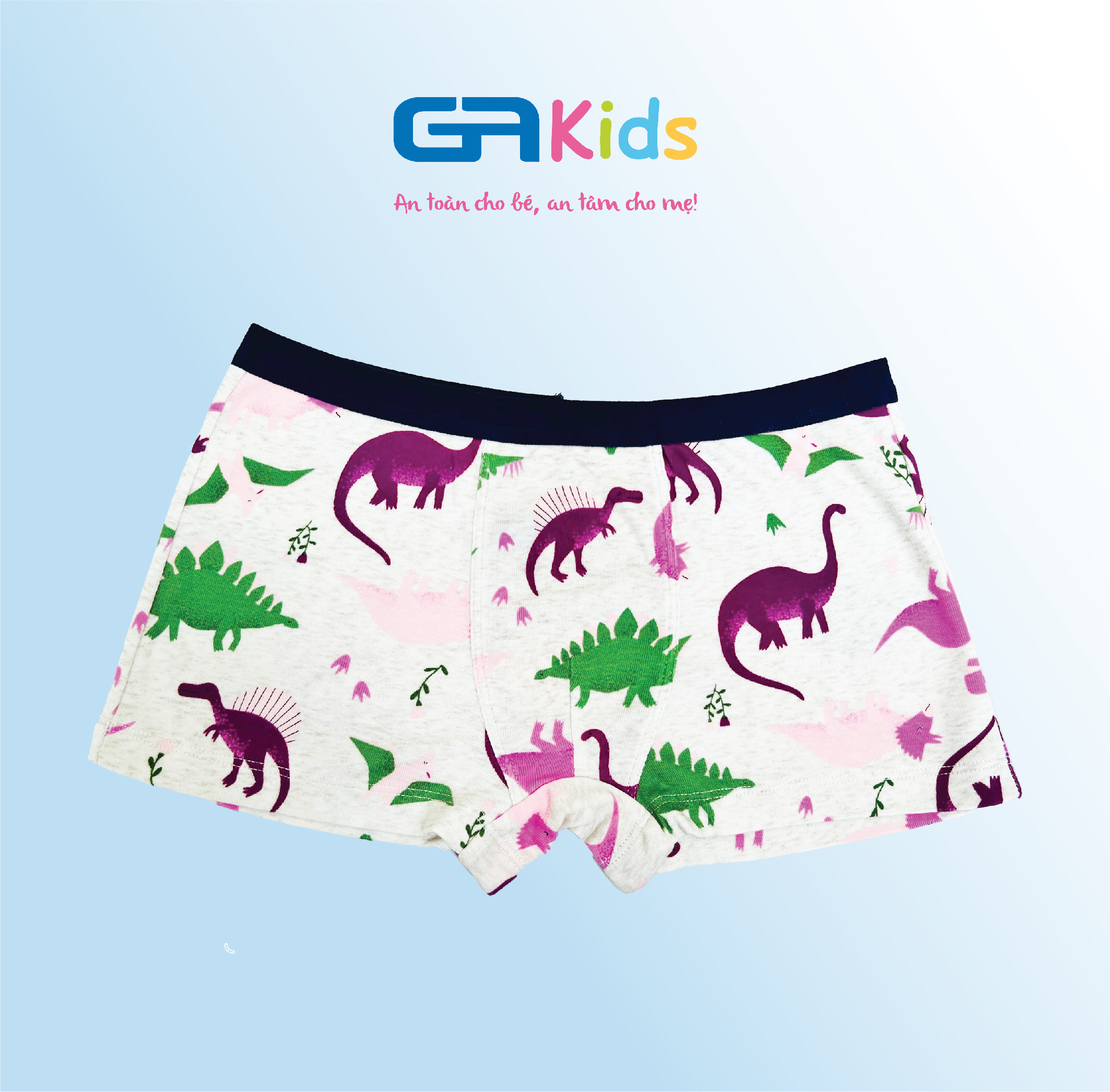Set 7 Quần Lót Boxer Bé Trai GAKIDS - Cotton Cao Cấp, Thấm Hút Tốt, Thoải Mái Cho Bé Trai Năng Động Cả Ngày