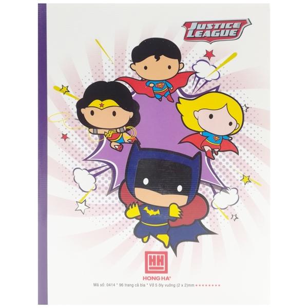 Vở Class Super DC - 5 Ô Ly 96 Trang ĐL 120g/m2 - Hồng Hà