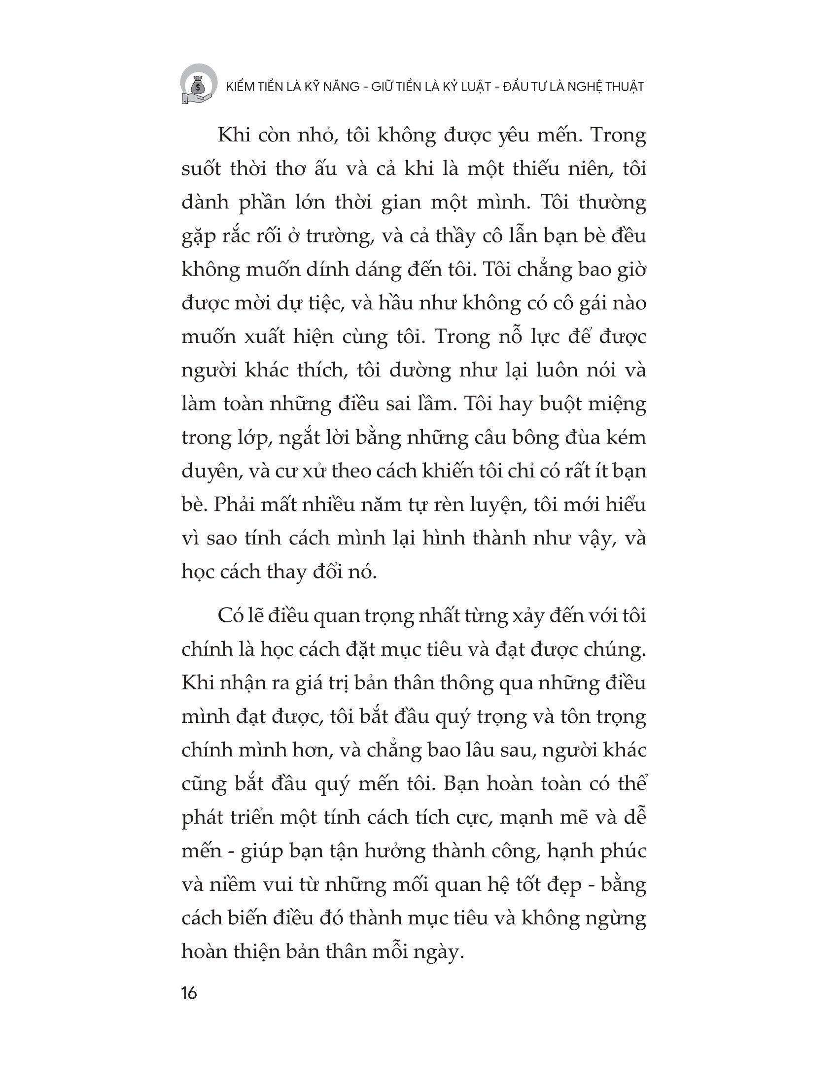 Sách - Kiếm Tiền Là Kỹ Năng - Giữ Tiền Là Kỷ Luật - Đầu Tư Là Nghệ Thuật