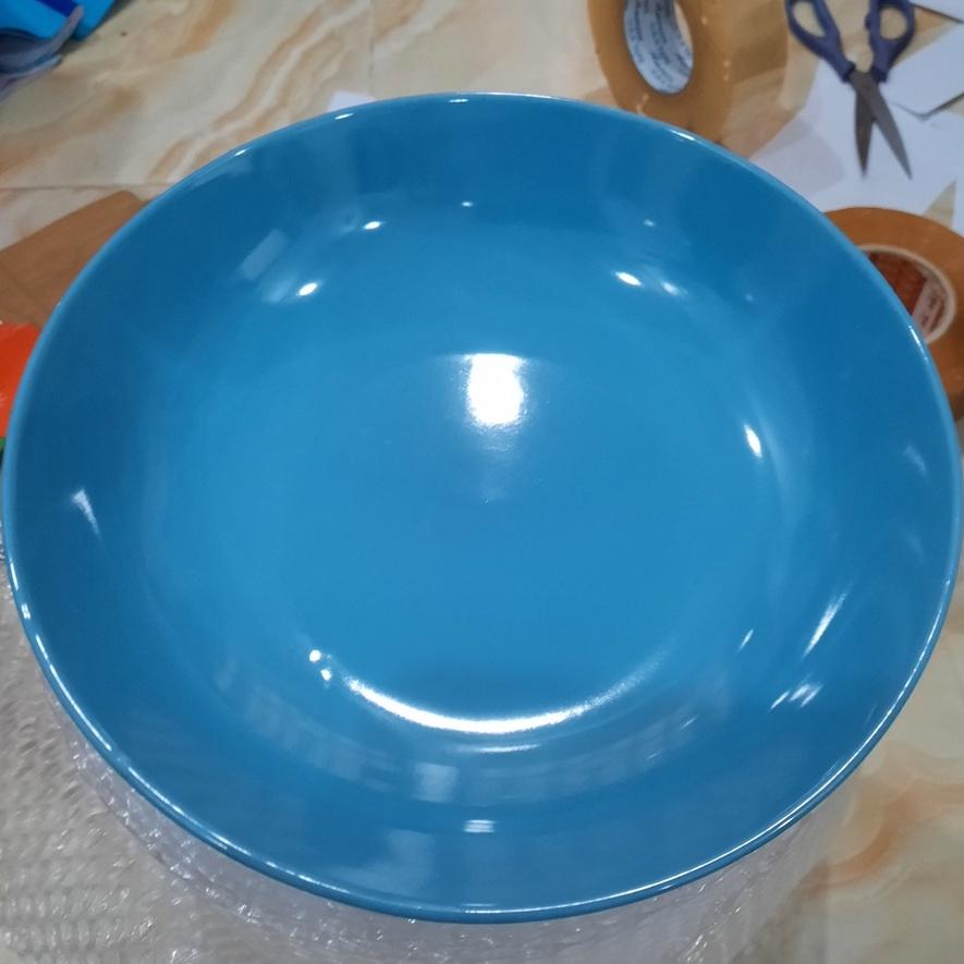 Đĩa sâu lòng màu xanh dương 24cm