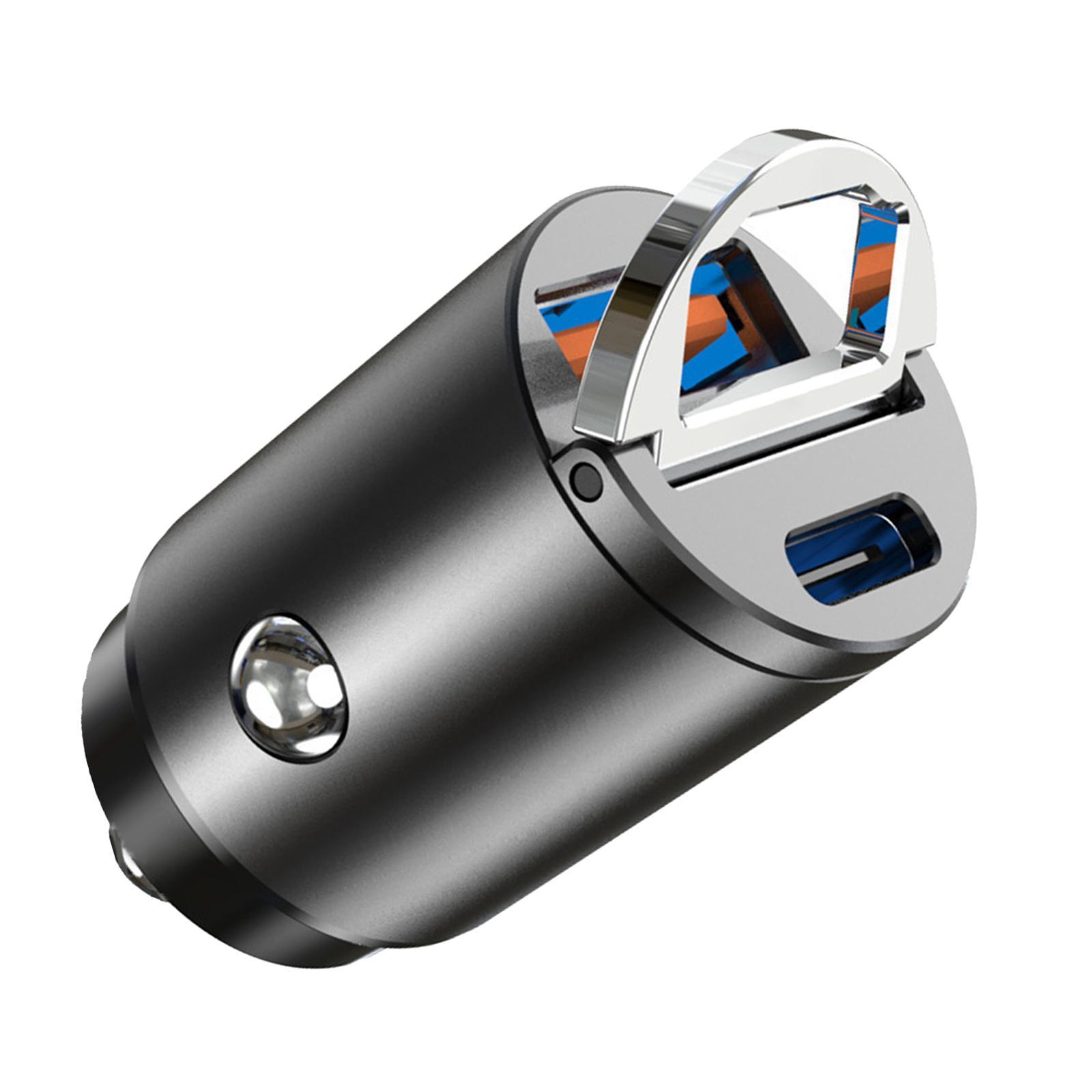 Car Phone Charger Adapter Durable Stable Quick Charge for Truck Car