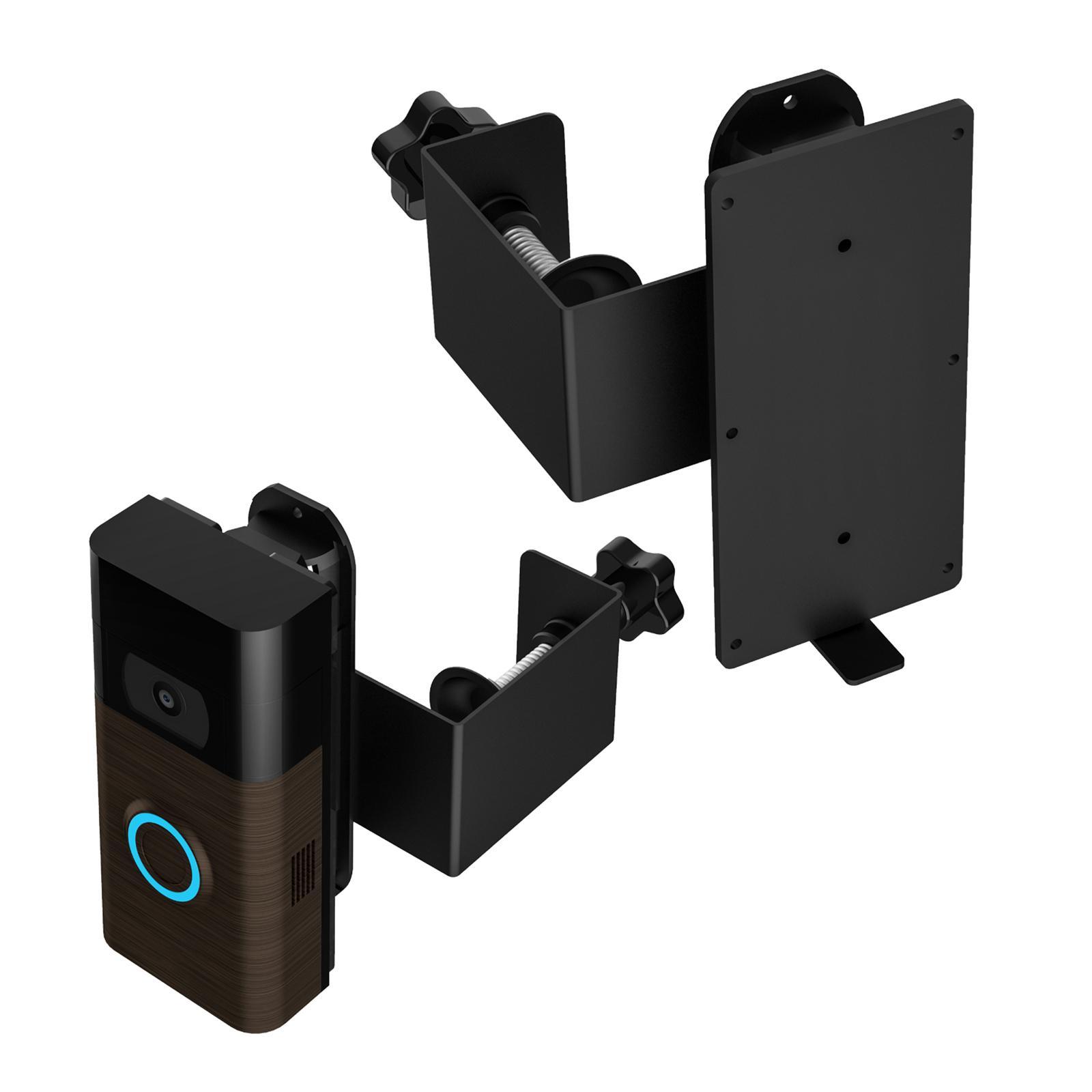 Anti Theft Doorbell Mount Stainless Steel Accs Doorbell Holder for Apartment