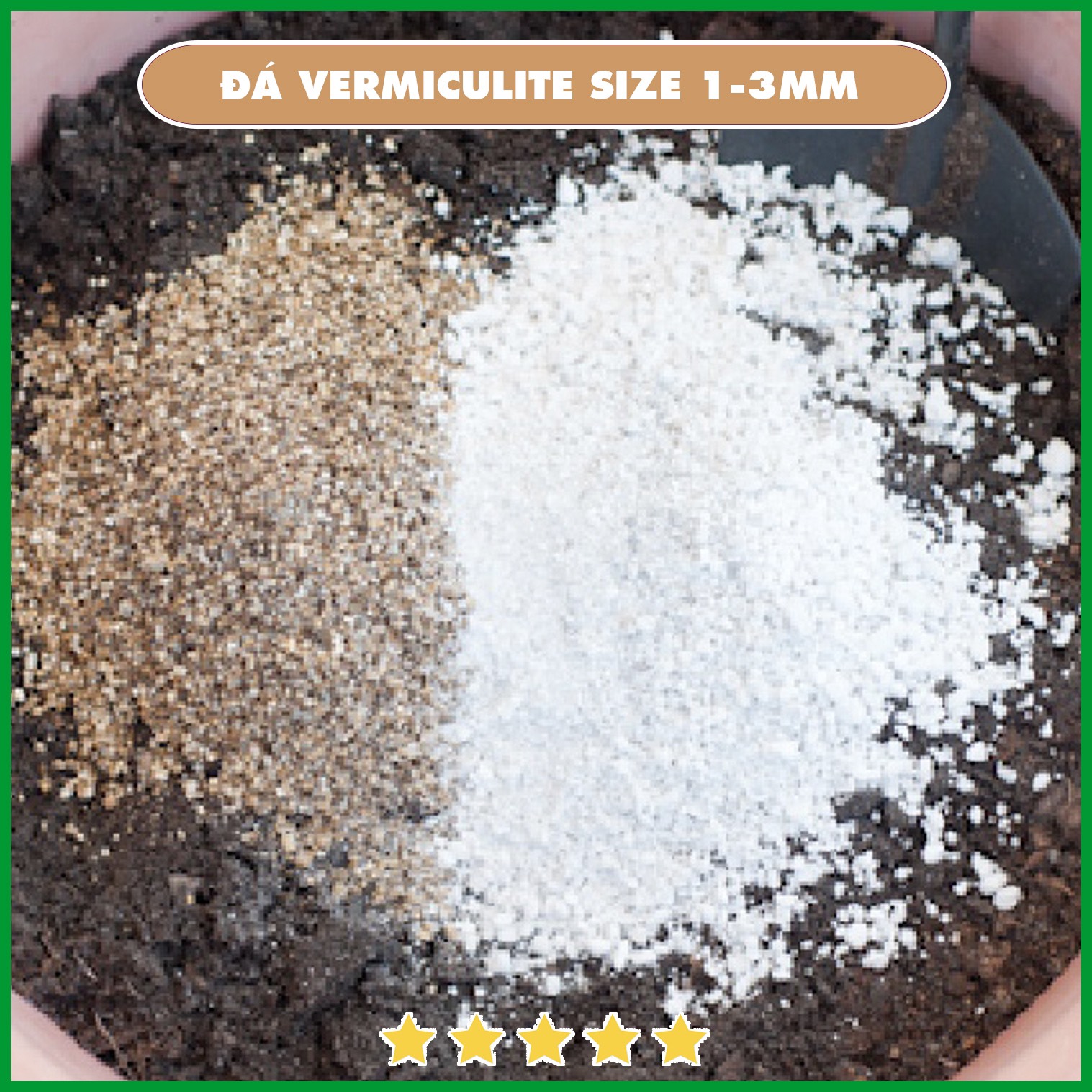 [200gr] Đá vermiculite cải tạo đất cây trồng, tăng khả năng giữ nước và chất dinh dưỡng.