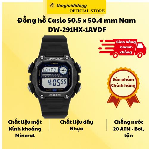 Đồng hồ Casio 50.5 × 50.4 mm Nam DW-291HX-1AVDF - Hàng Chính Hãng