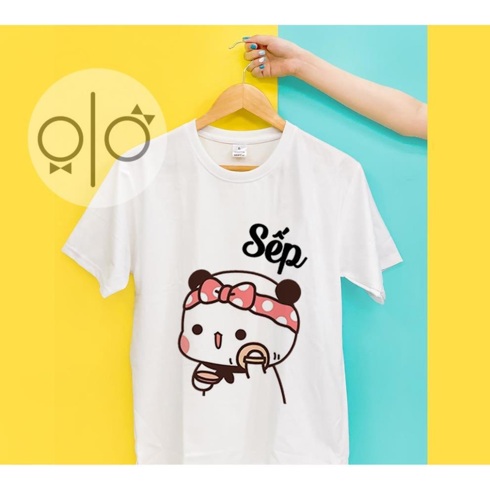ÁO CẶP GẤU PANDA SẾP ĐỆ CUTE - QUÀ TẶNG VALENTINE ATU02-020320