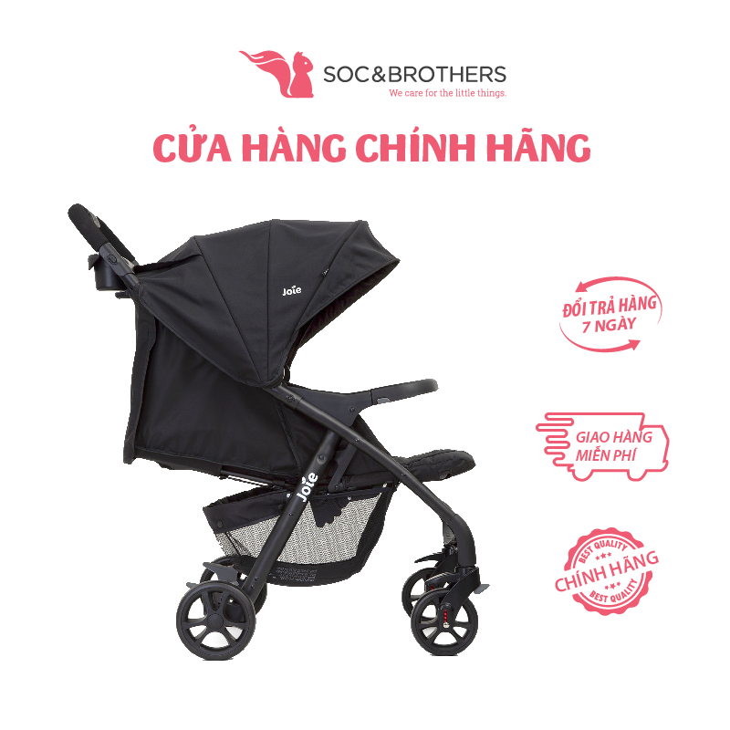 Xe đẩy trẻ em Joie Muze LX W/ FM Coal