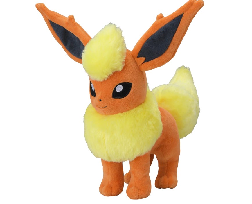 Gấu bông Pokemon Eevee hệ lửa Flareon