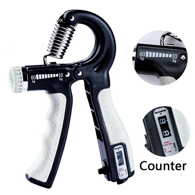 R-hình R điều chỉnh có thể đếm được tay cầm tay tập thể dục tập thể dục với công cụ tập thể dục sức mạnh bàn tay bền bỉ Color: B4