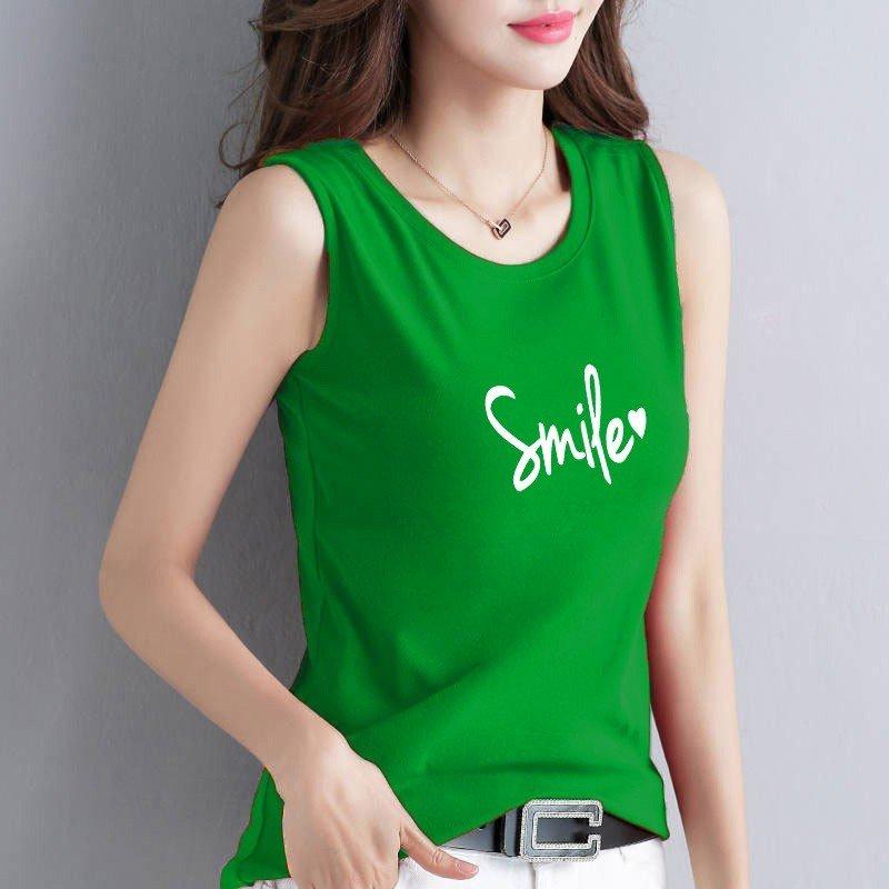 Áo thun ba lỗ nữ sát nách style Hàn Quốc, co giãn 4 chiều SMILE-SALLY-SN101