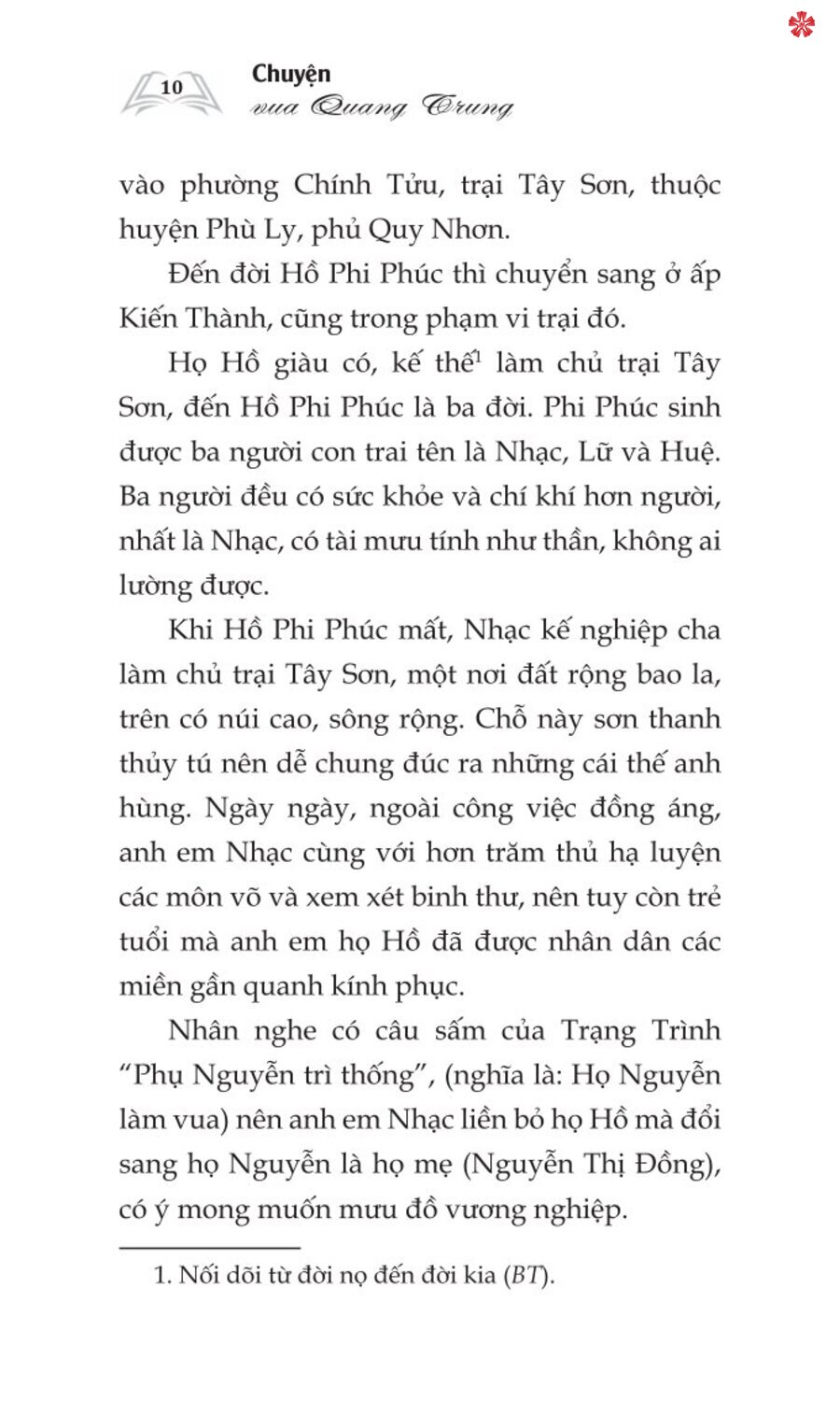 Chuyện Vua Quang Trung - bản in 2024
