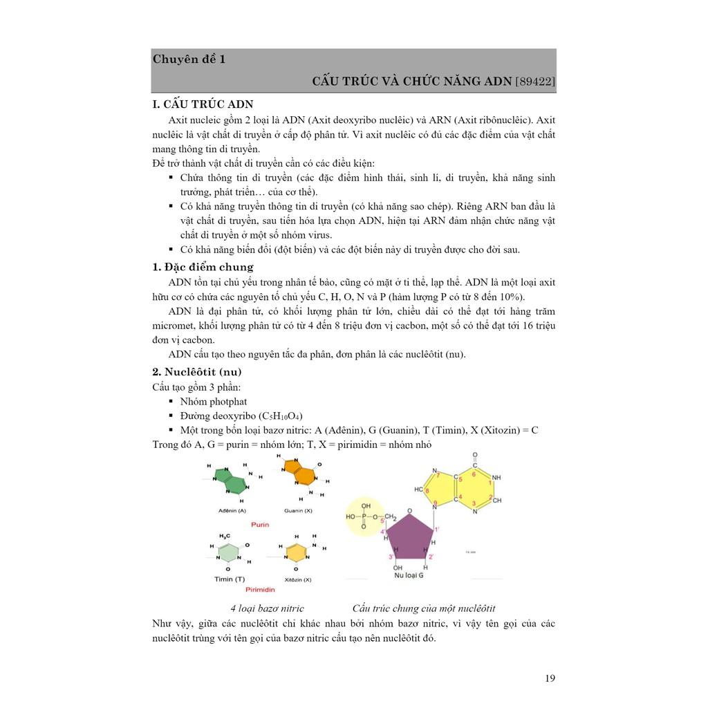 FULL bộ 03 Sách ID ôn thi THPT quốc gia môn sinh học thầy Phan Khắc Nghệ: Sách Tự học theo chủ đề ( Sách luyện thi đại học môn sinh học)