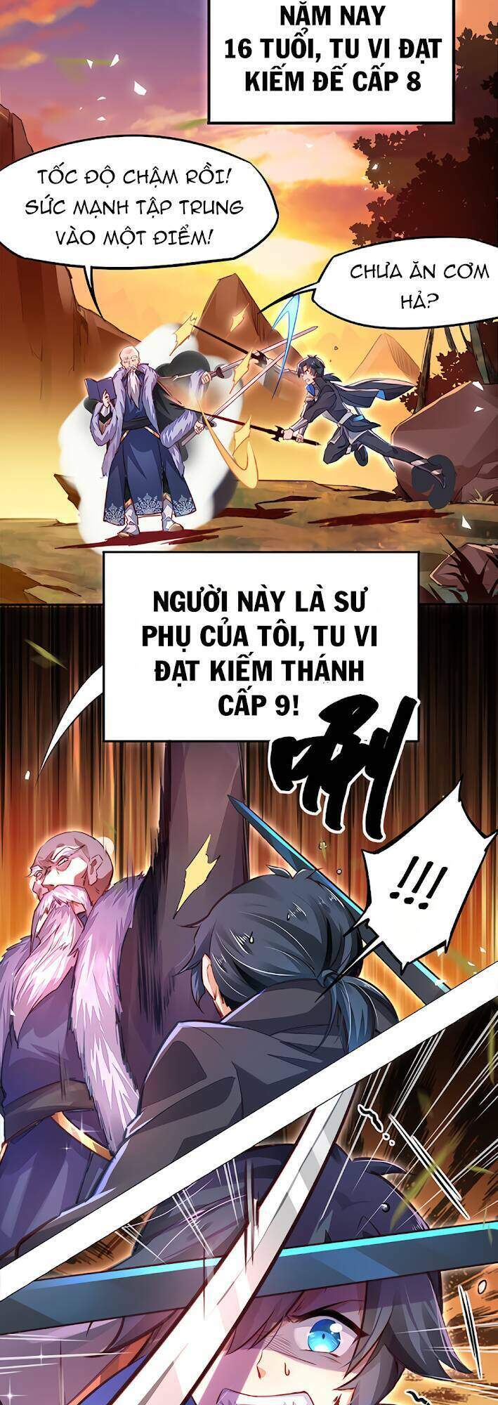 cuộc sống của kiếm thần cũng không hẳn là chán chapter 1 3