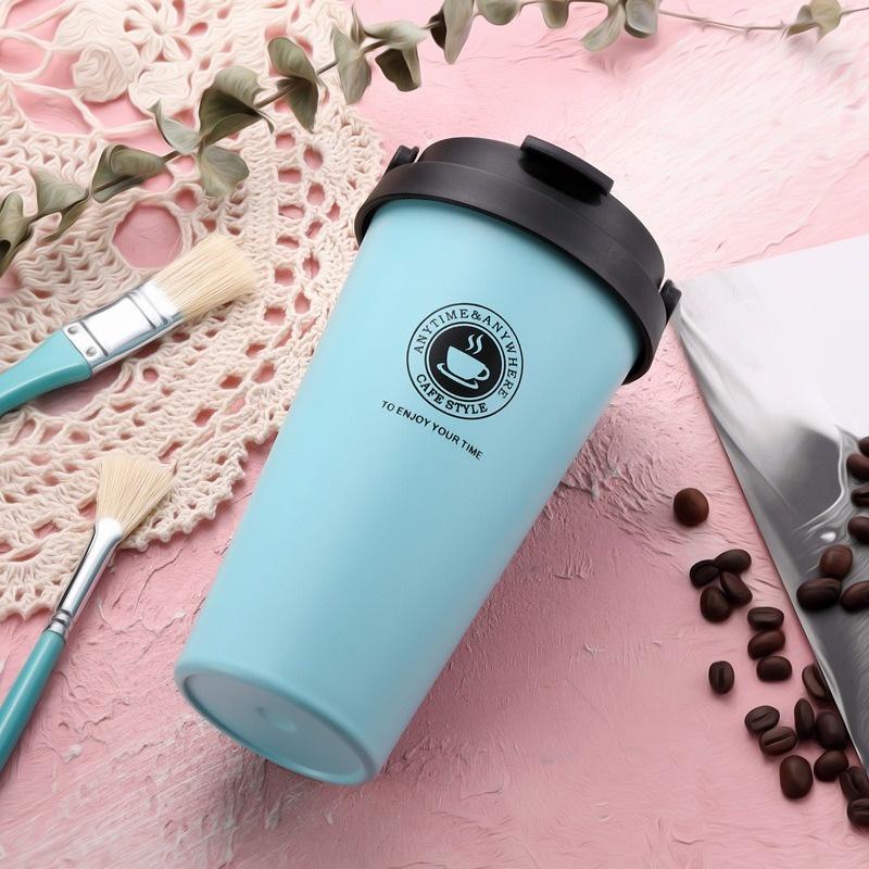 Bình Giữ Nhiệt - Ly Giữ Nhiệt Coffee House Cầm Tay, Chất Liệu Inox304 Chống Gỉ, Kiểu Dáng Sang Trọng, HotTrend