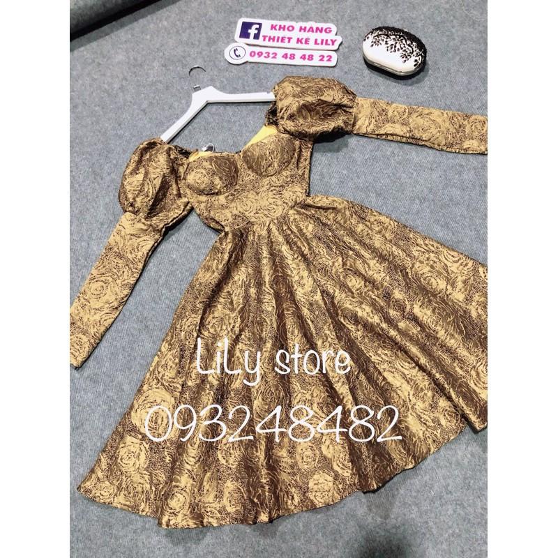 ĐẦM GẤM TAY DÀI