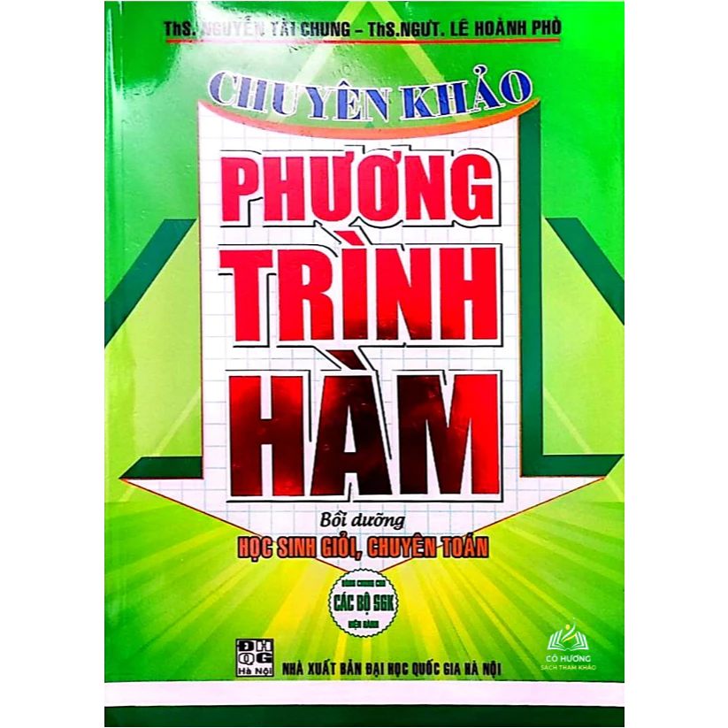 Sách - Chuyên Khảo Phương Trình Hàm (HA)