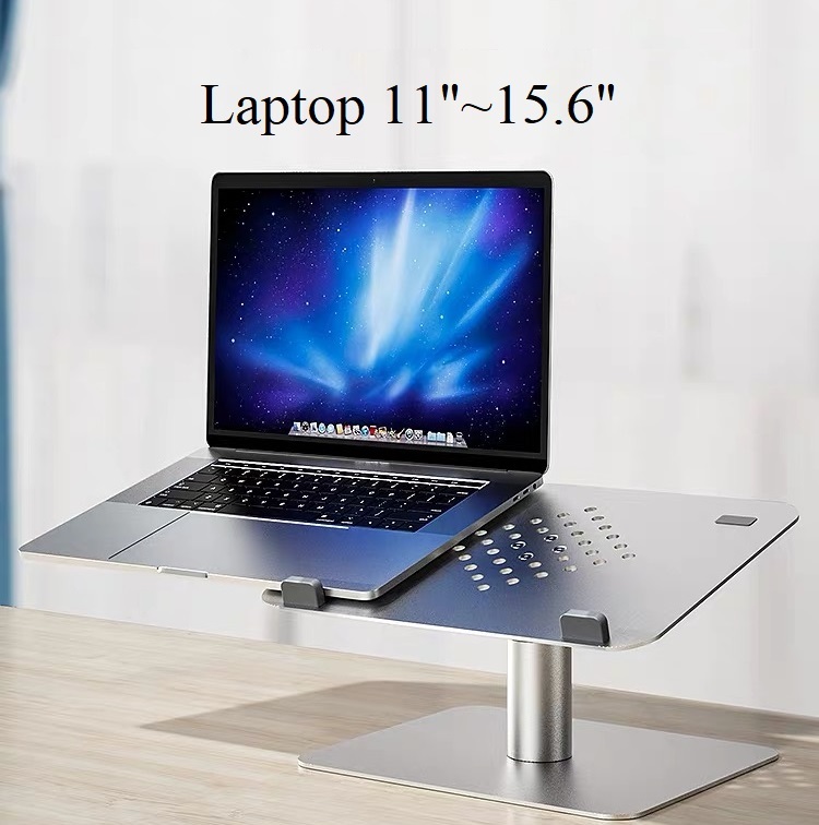 Giá đỡ nâng máy tính xách tay laptop có thể điều chỉnh độ cao và xoay 360 độ VH Vu Studio - Hàng chính hãng