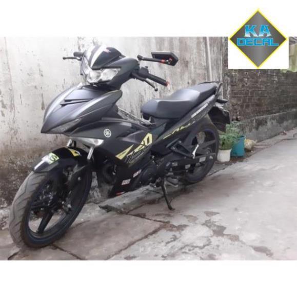 Tem rời ex 150 2020 vàng xám đen nhám
