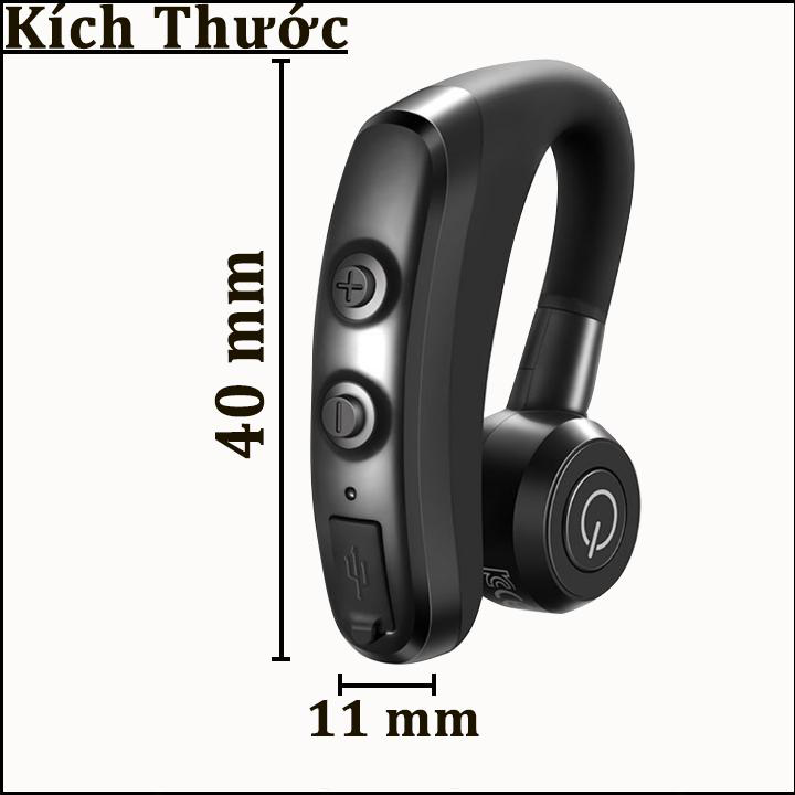 Tai nghe thông minh bluetooth 5.0 có mic đàm thoại PKCB PF74 - Hàng chính hãng