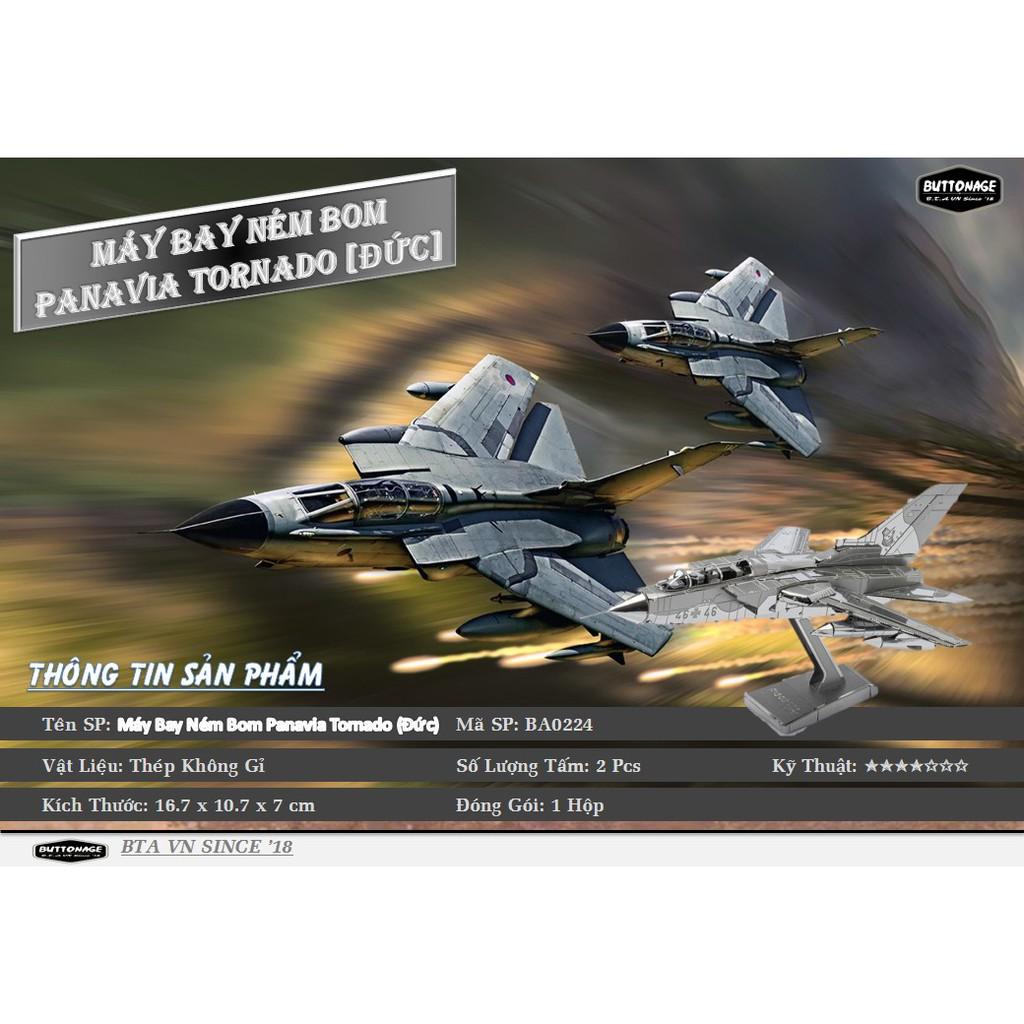 Mô Hình Lắp Ráp 3d Máy Bay Ném Bom Panavia Tornado - Đức