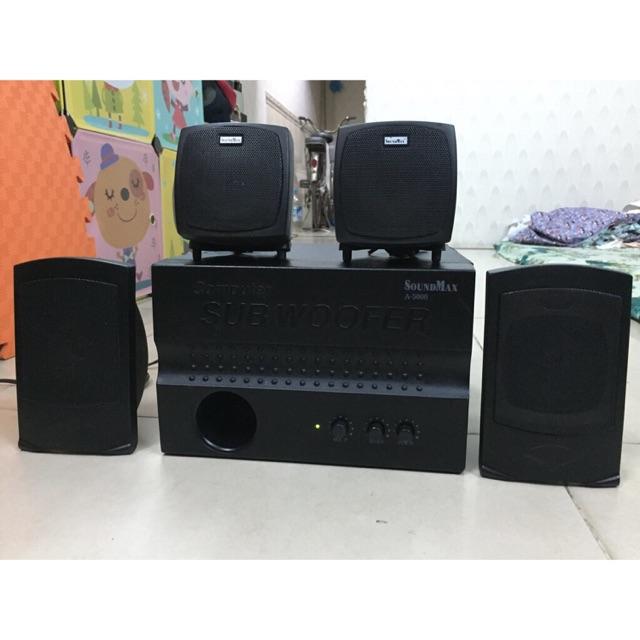 Bộ loa Soundmax A5000 4.1 da qua su dung