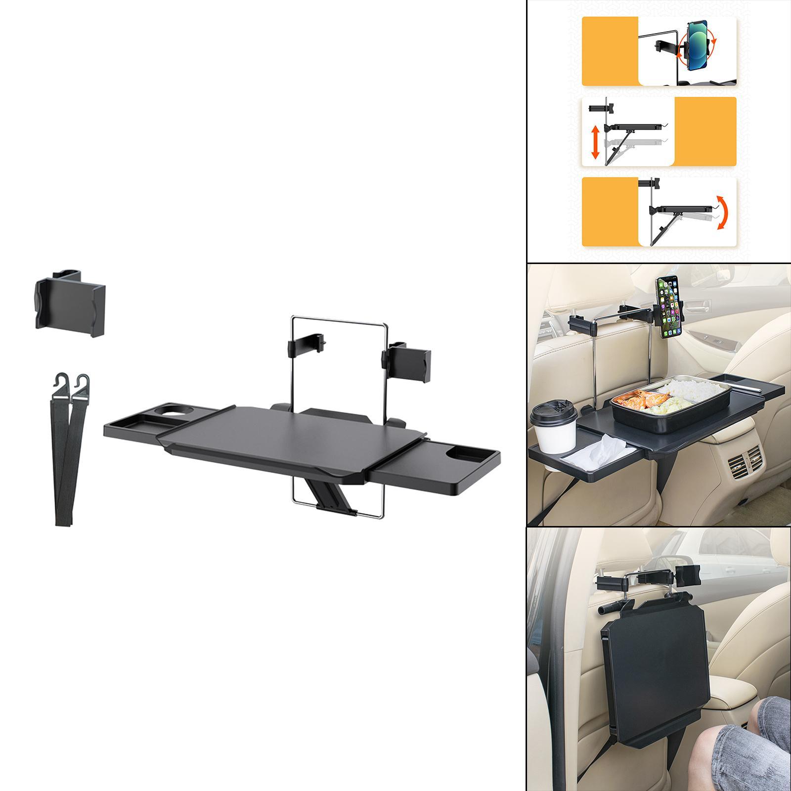 Car Steering Notebook Desk for Travel Accessories with Phone Clip