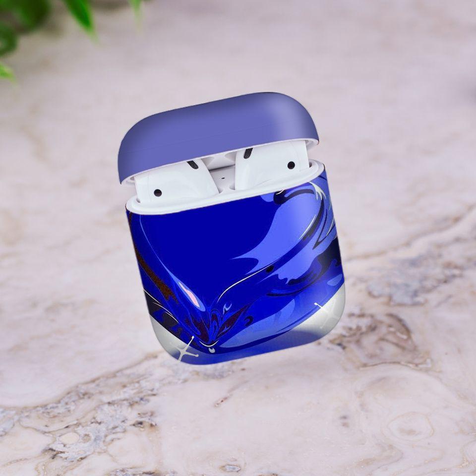 Miếng dán skin cho AirPods in hình Họa tiết - HTx018 (AirPods ,1 2, Pro, TWS, i12)