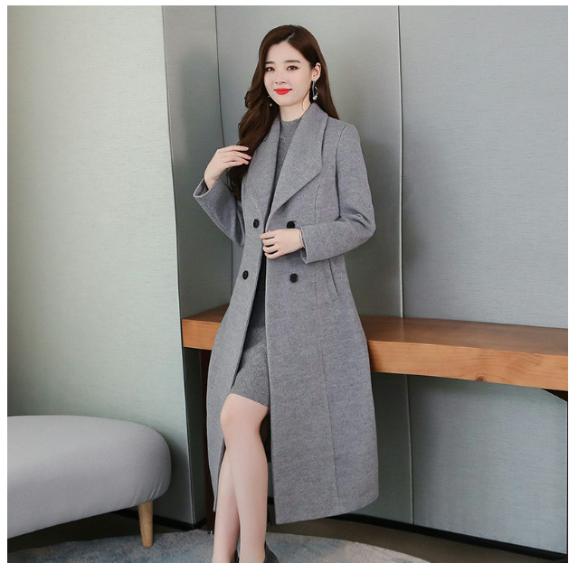 Áo Khoác Dạ Cashmere Dáng Dài Sang Chảnh AD39 - Hàng Quảng Châu Cao Cấp