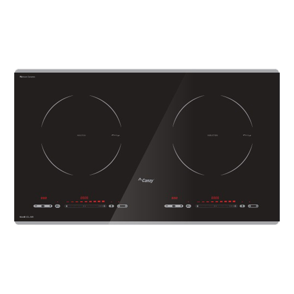 Bếp 2 từ CANZY CZ 56R -Hàng chính hãng - Tích hợp công nghệ hiện đại Smart Inverter sôi lăn tăn ở công suất thấp siêu tiết kiệm