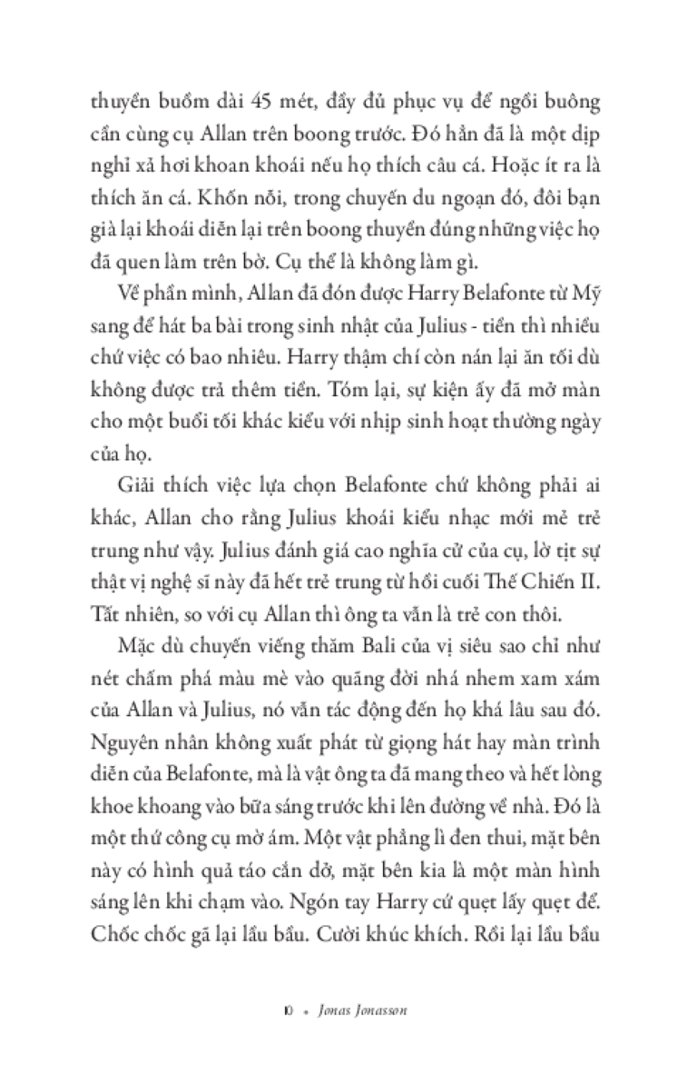 Ông Trăm Tuổi Tái Xuất Và Giải Cứu Thế Giới - Jonas Jonasson