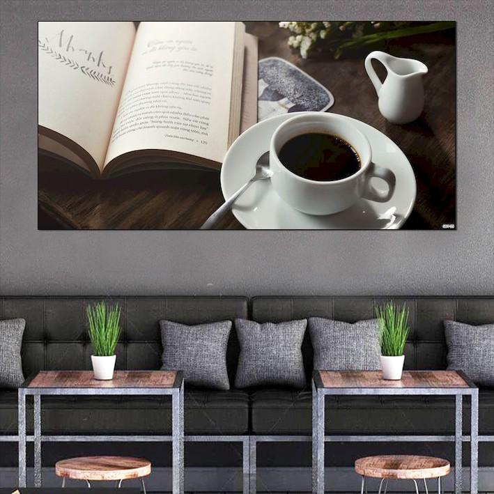 Decal trang trí - decal dán tường - tranh dán tường cà phê, quán, Coffee.., quán trà sữa, phòng thư giãn