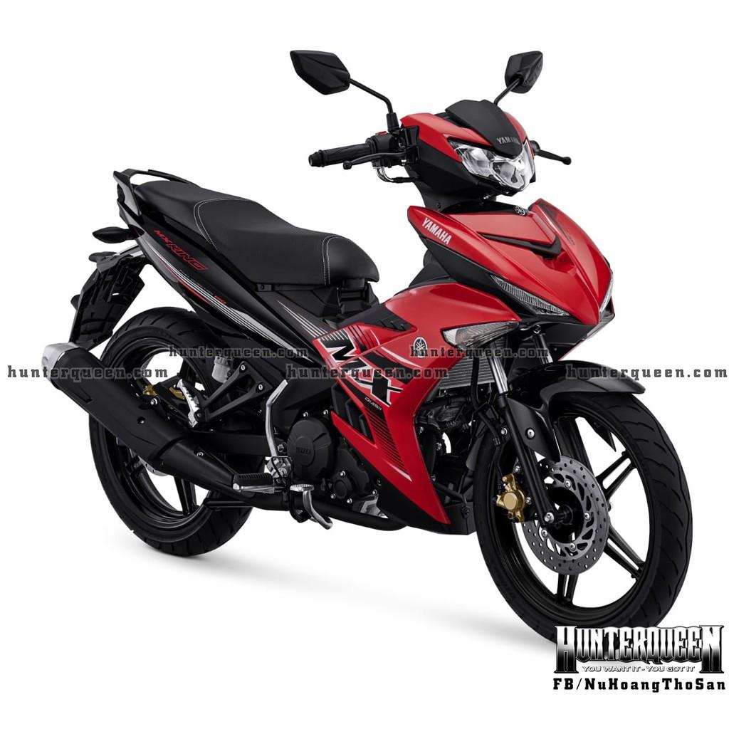 Tem rời Warna MX King 150 2021 Aggressive Red đỏ đen khám phá. Exciter tem chế