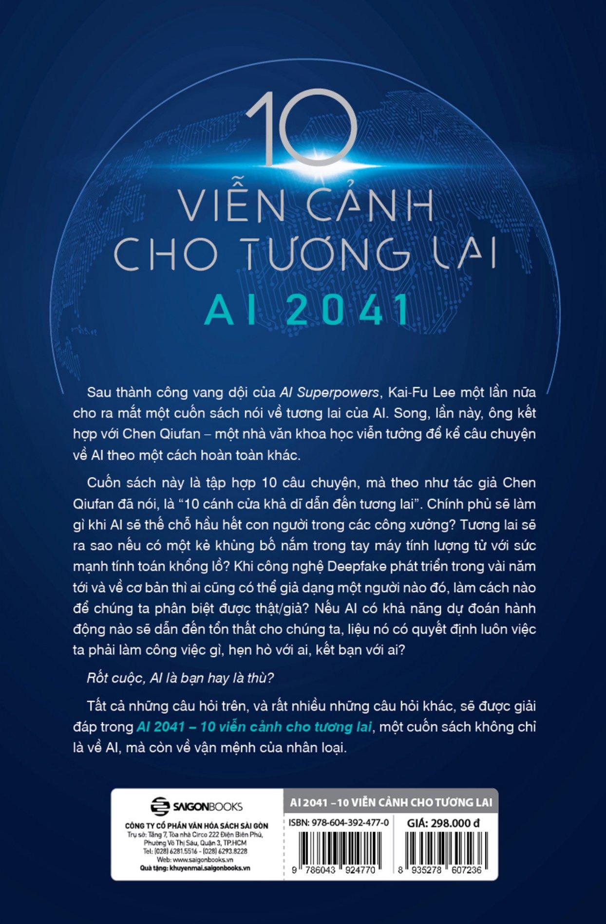 AI 2041 - 10 Viễn Cảnh Cho Tương Lai