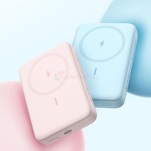 Sạc dự phòng từ tính không dây Anker Zolo Power Bank USB-C 30W 10000mAh A1684 - Hàng chính hãng
