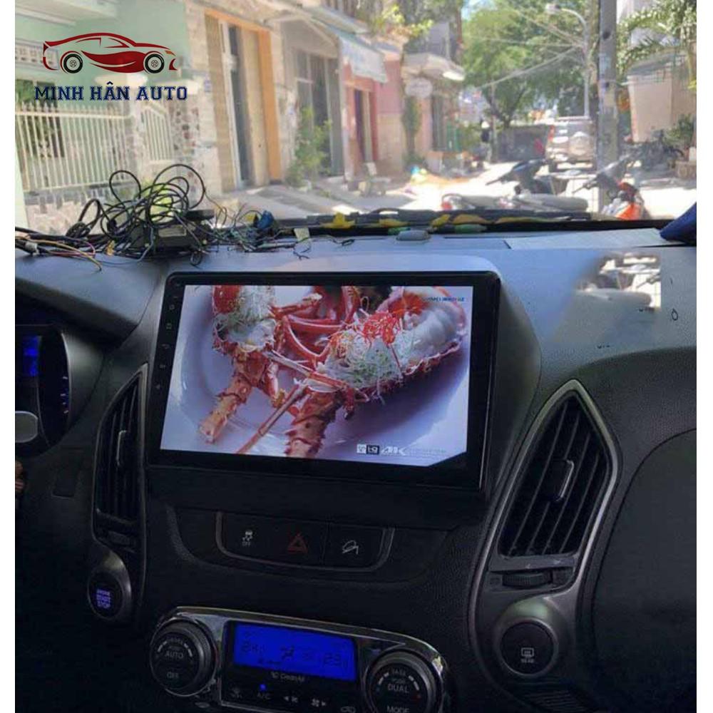 Bộ màn hình Android cho xe HYUNDAI TUCSON 2010,phụ kiện trang trí xe ô tô,camera hanh trinh gia re, dvd ô tô