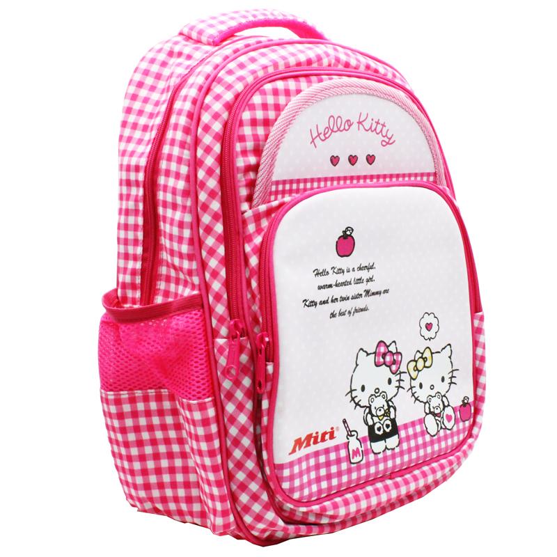 Ba Lô Học Sinh Hello Kitty - Miti BL1077WL_KIT3_PIN.D_PIN.D