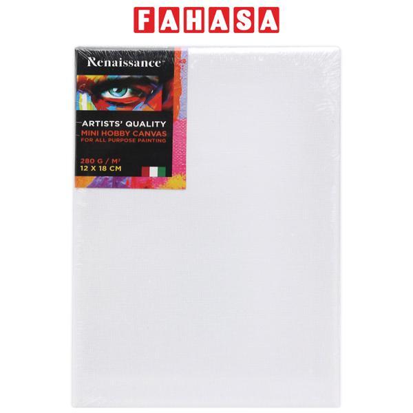 Khung Tranh Canvas Renaissance Hobby 12 x 18 cm 280gsm