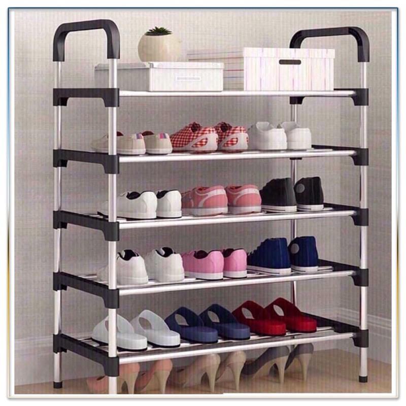 Kệ giầy dép 5 tầng inox