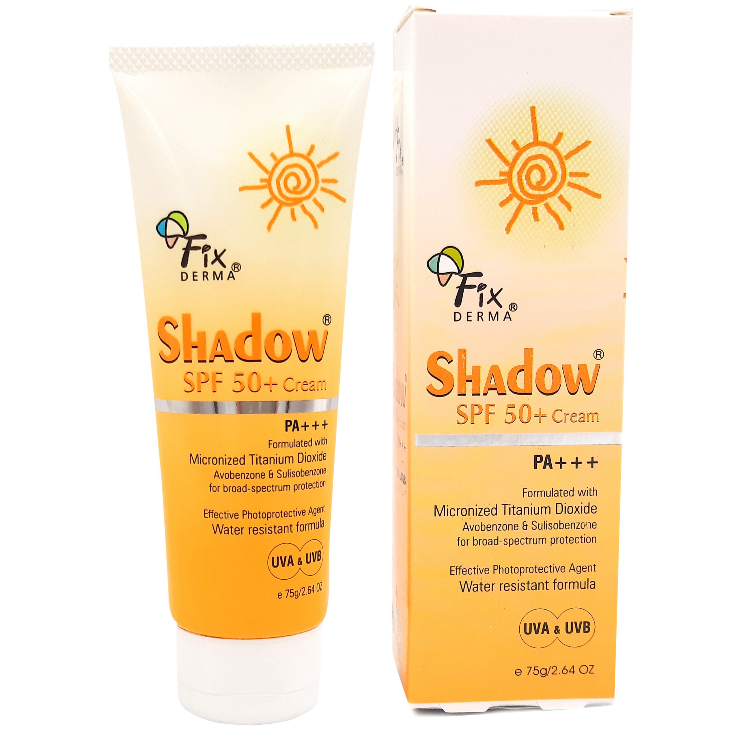 Kem Chống Nắng, Dưỡng Ẩm Da Fixderma Shadow SPF 50+ Cream 75g