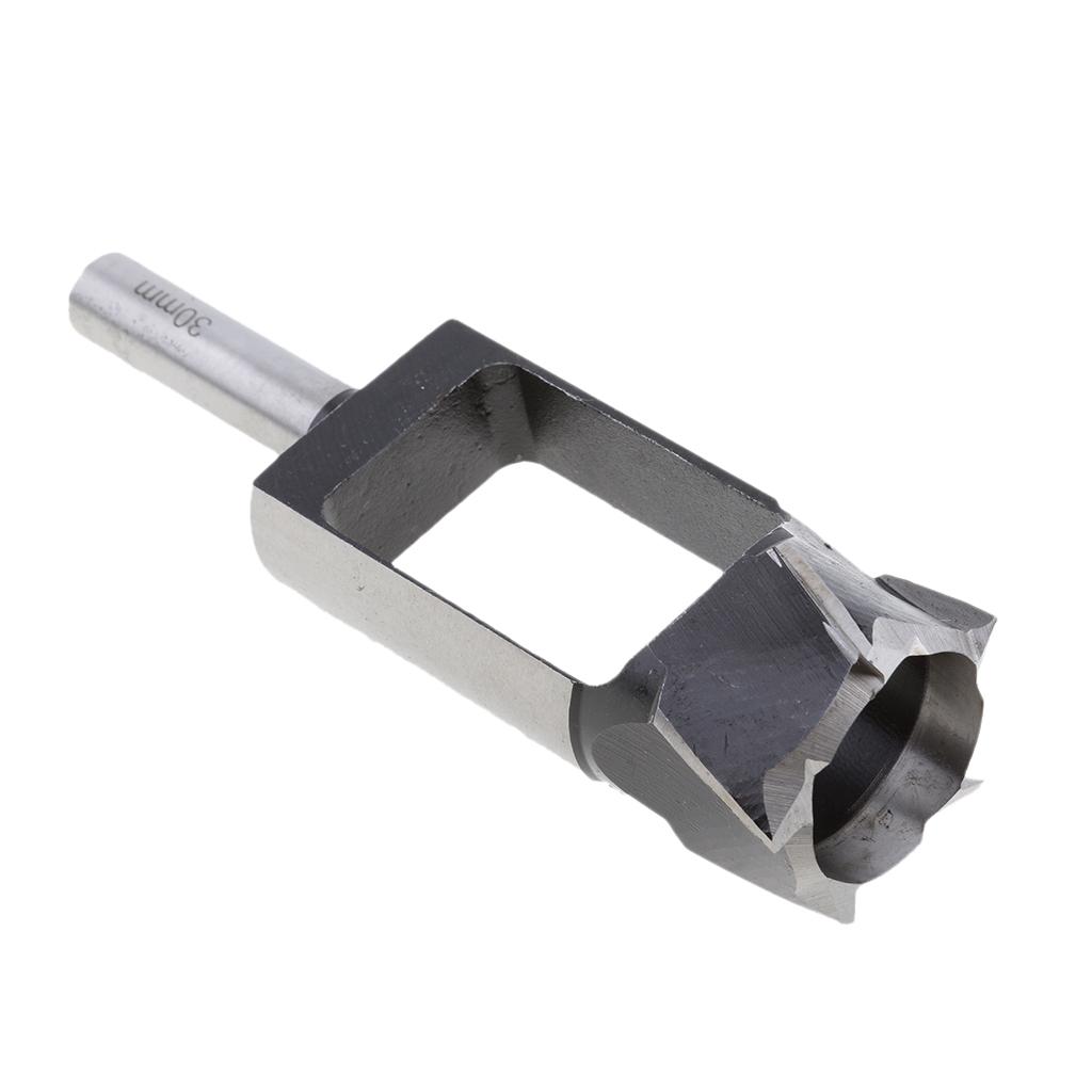 2PCS 18mm+30mm Tenon Plug Cutter Hardened High Carbon Steel Plug Cutting Hardened Carbon Steel for Long-lasting Cutting